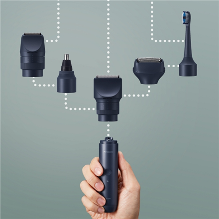 Panasonic Beard, Hair Trimmer | MultiShape ER-CKN1-PAC1 | Cordless | Wet & Dry | Number of length steps 39 | Black