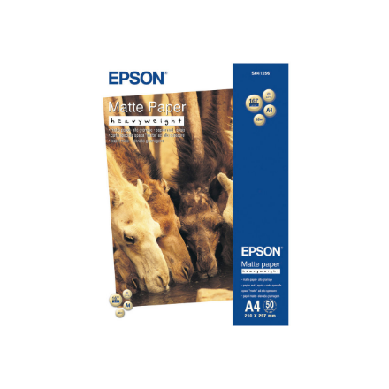 Matte Paper Heavy Weight, DIN A4, 167g/m², 50 Sheets