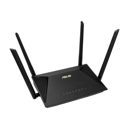 Wireless AX1800 Dual Band Gigabit Router | RT-AX53U | 1201+600 Mbit/s | Ethernet LAN (RJ-45) ports 4 | Mesh Support No | MU-MiMO Yes | No mobile broadband | Antenna type External antenna x 4 | 36 month(s)