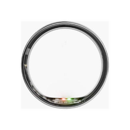 Ultrahuman | Ring Air | Space Silver | Size 12 | Smart Ring
