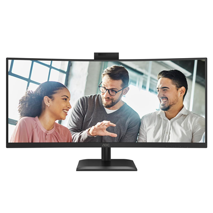 AOC | CU34E4CW | 34 " | VA | UWQHD | 120 Hz | 4 ms | 3440 x 1440 pixels | 350 cd/m² | HDMI ports quantity 2 | Black