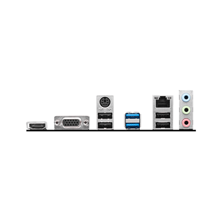 MSI | PRO H610M-E DDR4 | Processor family Intel | Processor socket LGA1700 | DDR4 DIMM | Memory slots 2 | Supported hard disk drive interfaces SATA, M.2 | Number of SATA connectors 4 | Chipset Intel H610 | Mirco-ATX
