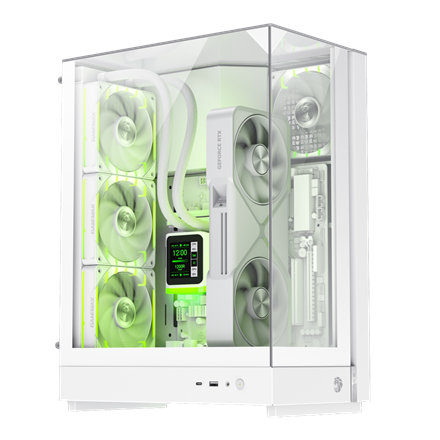 Gamemax Case | T20 WH | M-ATX