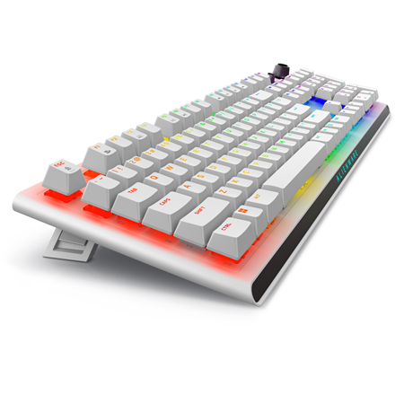 Dell | Alienware Tri-Mode AW920K | Wireless Gaming Keyboard | Wireless | Bluetooth | RGB LED light | Wireless connection | US | CHERRY MX Red | Lunar Light