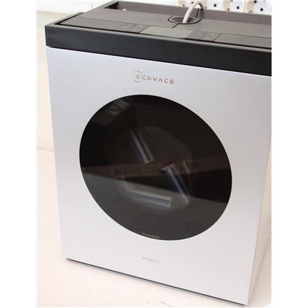 SALE OUT. Ecovacs Window Cleaning Robot | WINBOT W3 OMNI | Corded/Cordless | 8000 Pa | White/Silver | USED, DIRTY, SCRATCHED