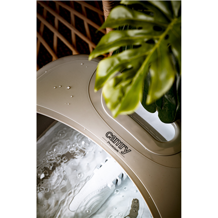Camry | Foot massager | CR 2174 | Bubble function | Heat function | 450 W | White/Silver