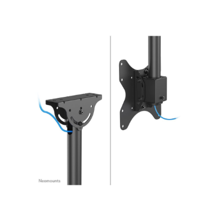 Neomounts CL35-340BL12 Monitor/TV mount Ceiling | Adjustable Height, Rotate, Tilt, Swivel | 23-42 " | Maximum weight (capacity) 50 kg | Black