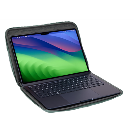 Thule | Gauntlet | Fits up to size 14 " | MacBook Sleeve | Hazy green