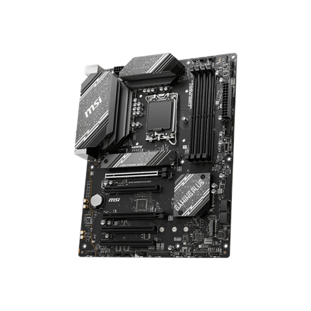 MSI | B760 GAMING PLUS WIFI | Processor family Intel | Processor socket LGA1700 | DDR5 | Memory slots 4 | Supported hard disk drive interfaces SATA, M.2 | Number of SATA connectors 4 | Chipset Intel B760 | ATX