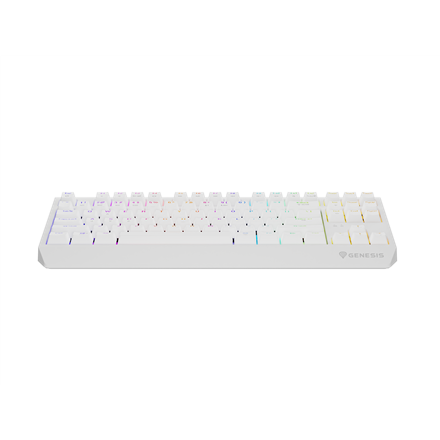 Genesis | THOR 230 | Mechanical Gaming Keyboard | Wireless | US | Outemu Red | White