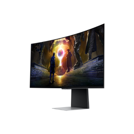 Samsung | LS34DG850SUXDU | 34 " | OLED | 21:9 | 175 Hz | 0.03 ms | 3440 x 1440 pixels | HDMI ports quantity 2 | Silver