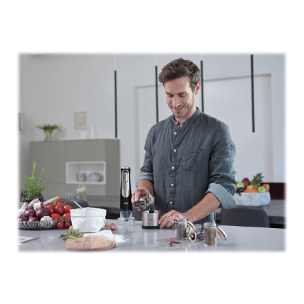 Braun | Hand Blender | MQ9138XI MultiQuick 9 | Hand Blender | 1200 W | Number of speeds 3 | Chopper | Ice crushing | Black/Stainless Steel