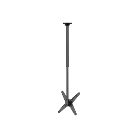 Neomounts Ceiling mount | FPMA-C340BLACK Monitor/TV mount ceiling screen | Adjustable Height, Rotate, Tilt, Swivel | 32-75 " | Maximum weight (capacity) 50 kg | Black