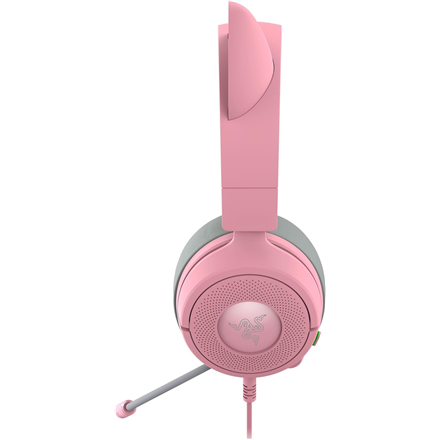 Razer Gaming Headset | Kraken Kitty V3 X | Wired | Over-Ear | Microphone | Quartz