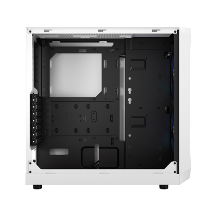 Fractal Design | Focus 2 | Side window | RGB White TG Clear Tint | Midi Tower | ATX