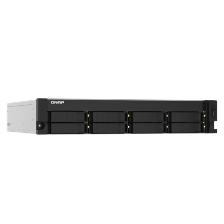 QNAP | 8-Bay NAS | TS-832PXU-RP-4G | Up to 8 HDD Hot-swap | AnnapurnaLabs Alpine | AL324 ARM Cortex-A57 Quad-Core | Processor frequency 1.7 GHz | 4 GB | DDR4