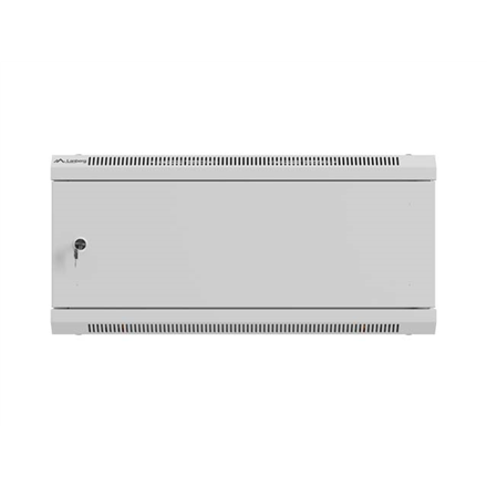 Lanberg Wall mounted installation cabinet 19" 4U 600X450 | WF01-6404-00S | Gray