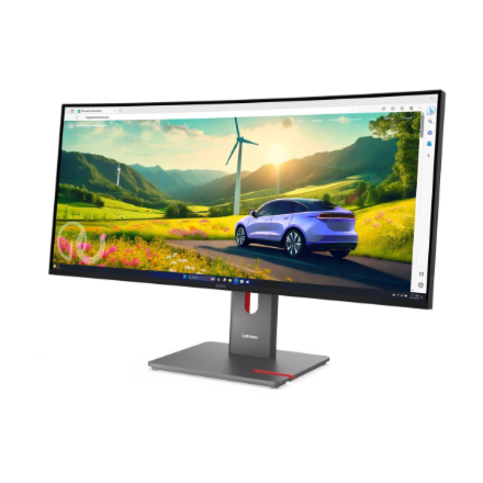 Lenovo | ThinkVision | P34WD-40 | 34 " | IPS | 21:9 | 120 Hz | 4 ms | 3440x1440 pixels | 350 cd/m² | HDMI ports quantity 1 | Eclipse black | Warranty 36 month(s)