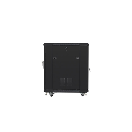 Lanberg | Rack cabinet 19" free-standing 15U/600x800 (flat pack) with mesh door | FF01-6815-23B | Black