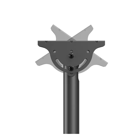 Neomounts CL35-340BL12 Monitor/TV mount Ceiling | Adjustable Height, Rotate, Tilt, Swivel | 23-42 " | Maximum weight (capacity) 50 kg | Black