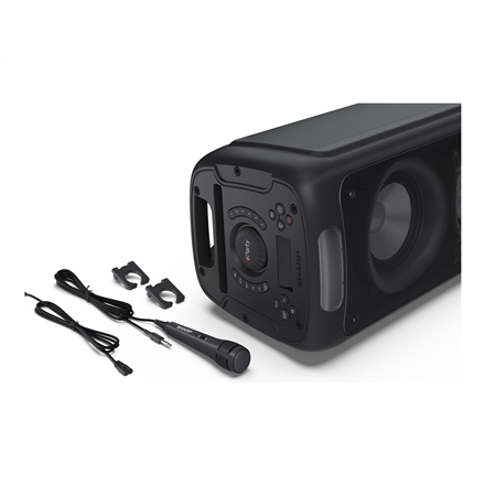 Sharp PS-949 Party Speaker with Built-in Battery | Sharp | Party Speaker | PS-949 XParty Street Beat | 132 W | Waterproof | Bluetooth | Black | Portable | Wireless connection
