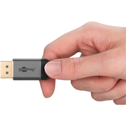 Goobay | DisplayPort Cable, 8K at 60 Hz | 65264 | DisplayPort DisplayPort | DisplayPort (male)