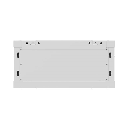 Lanberg Wall mounted installation cabinet 19" 4U 600X450 | WF01-6404-00S | Gray