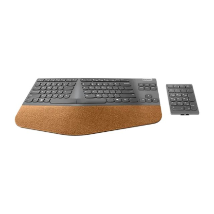 Lenovo | Professional | Go Wireless Numeric Keypad | Numeric Keypad | Wireless | Storm Grey