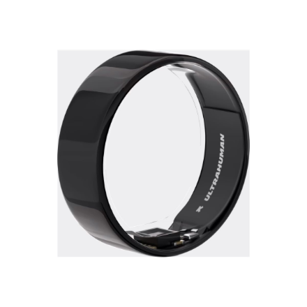 Ultrahuman | Ring Air | Aster Black | Size 10 | Smart Ring