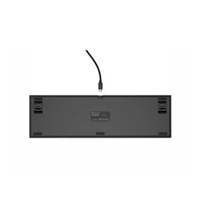 Genesis | THOR 404 | Wired | US | Black | USB Type-A | Outemu Peach Silent