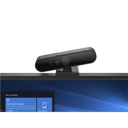 Lenovo | Webcam, Infrared cam, Windows Hello support | 500 FHD