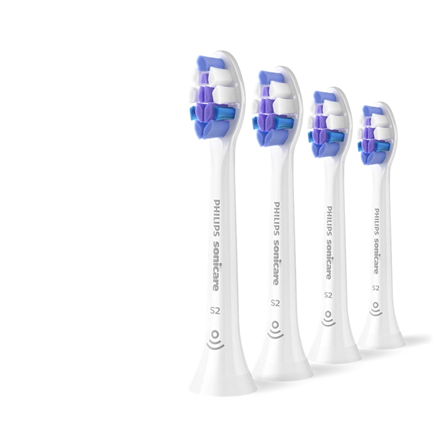 Philips | Replacement brush heads | HX6054/87 Sonicare Sensitive | Heads | For adults | Number of brush heads included 4 | White