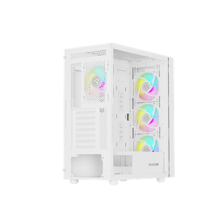 Genesis Gaming PC Case | Diaxid 605 ARGB | White | Midi Tower