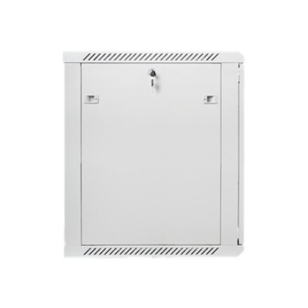 Lanberg | Rack cabinet 19" wall-mount 15U/600x600 (flat pack) with glass door | WF01-6615-10S | Grey