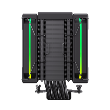 Gamemax CPU Air Cooler | SIGMA 620 LCD BK | Black