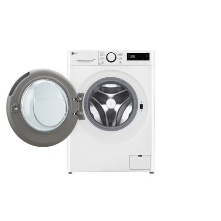 LG | Washing Machine | F2WR508S0W | Energy efficiency class A | Front loading | Washing capacity 8 kg | 1200 RPM | Depth 47.5 cm | Width 60 cm | LED | Steam function | Direct drive | White