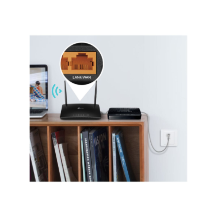 TP-LINK AC1200 Wireless Dual Band 4G LTE Router | Archer MR402 | 802.11ac | 10/100 Mbit/s | Mesh Support No | MU-MiMO No | No mobile broadband