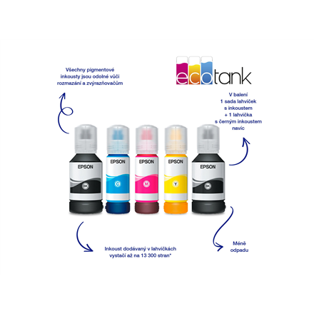 Epson | Multifunctional printer | EcoTank L6490 | Inkjet | Colour | 4-in-1 | Wi-Fi | Black and white