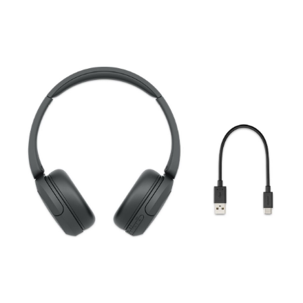 Sony | Wireless Headphones | WH-CH520 | Wireless | On-Ear | Microphone | Black | Wireless