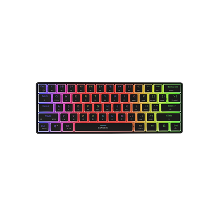 Genesis | THOR 660 G2 | Gaming keyboard | Wireless/Wired | US | Tactile | Black