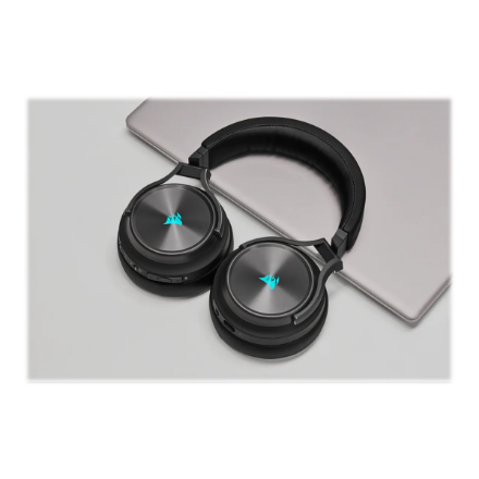 Corsair | High-Fidelity Gaming Headset | VIRTUOSO RGB WIRELESS XT | Wireless/Wired | Over-Ear | Black | Wireless