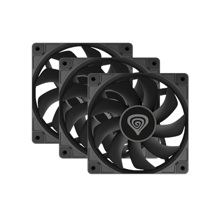 Genesis | Oxal 120 | Black | Case fan