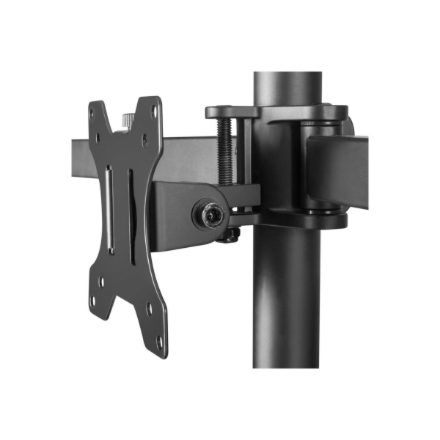 Neomounts Desk Mount | FPMA-D550D3BLACK Monitor Arm | Adjustable Height, Rotate, Tilt, Swivel | 10-27 " | Maximum weight (capacity) 6 kg | Black