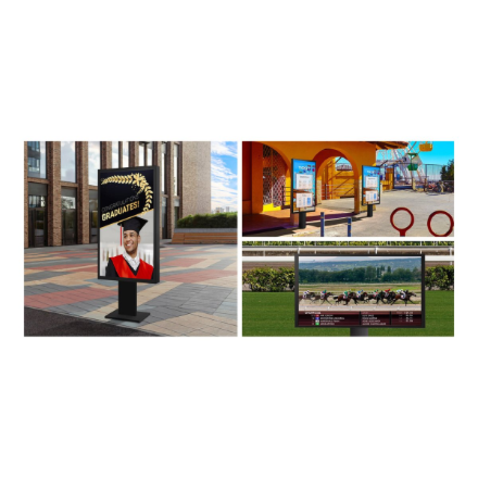 LG Outdoor Display | 55XE3P-B | 55 " | Landscape/Portrait | 24/7 | webOS | Wi-Fi | 3500 cd/m² | 9 ms | 178 ° | 178 °