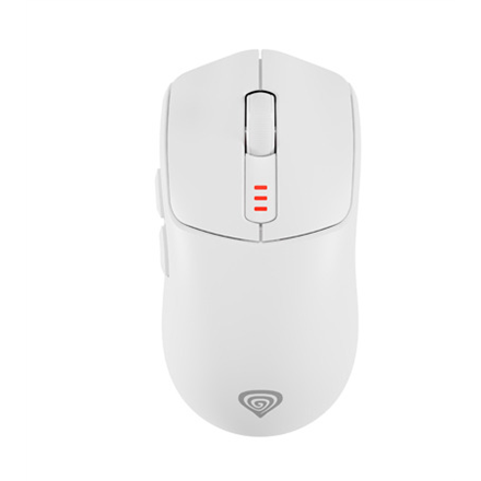 Genesis Zircon 500 | Gaming Mouse | Wireless/Wired | 2.4 GHz, Bluetooth, USB | White