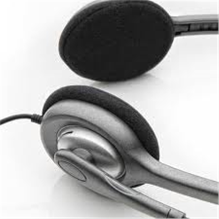 Logitech | LGT-H110 | Stereo headset | Black, Silver