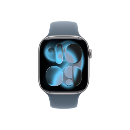 Apple 46mm Anchor Blue Sport Band - M/L | Apple