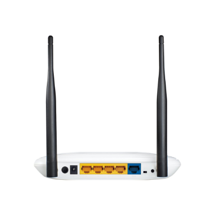 Router | TL-WR841N | 802.11n | 300 Mbit/s | 10/100 Mbit/s | Ethernet LAN (RJ-45) ports 4 | Mesh Support No | MU-MiMO No | No mobile broadband | Antenna type 2xExterna | No