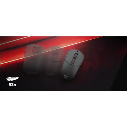 Genesis ZIRCON 500 G2 | Gaming Mouse | Wireless/Wired | 2.4 GHz, Bluetooth, USB | Black
