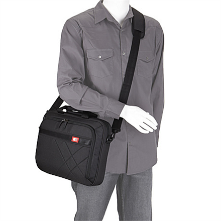 Case Logic | DLC115 | Fits up to size 15 " | Messenger - Briefcase | Shoulder strap | Black